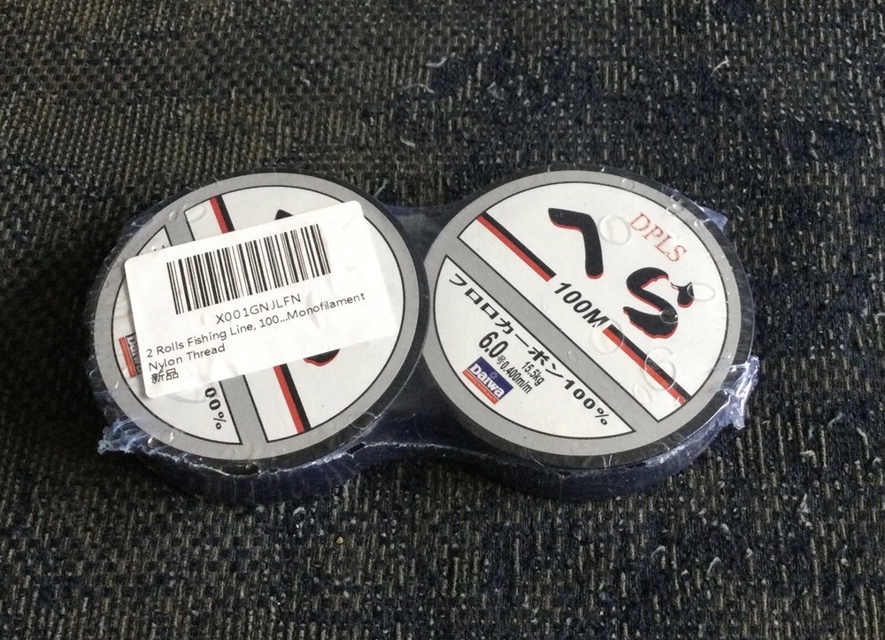 2 X Rolls Monofilament Nylon Thread