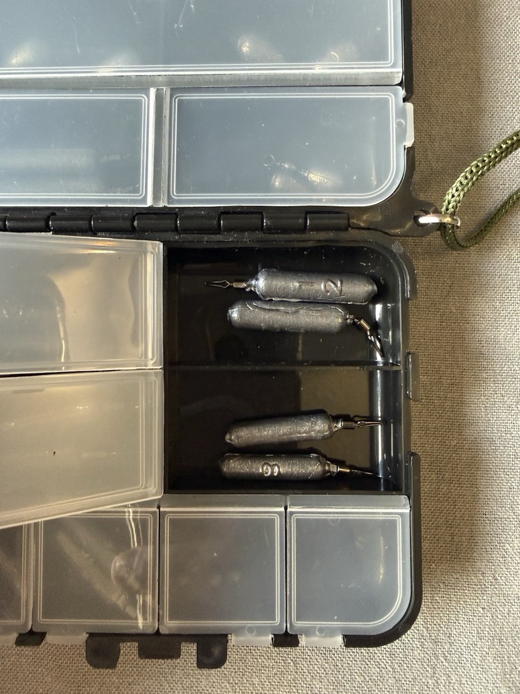 LRF Fishing Weights Selection Split Shot Pear & Drop Shot Weights Set Box