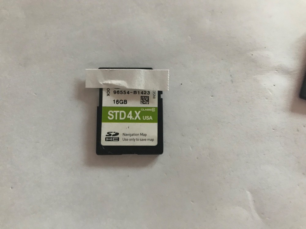 OEM SD Navigation Memory Card 96554-B1423 Map data USA