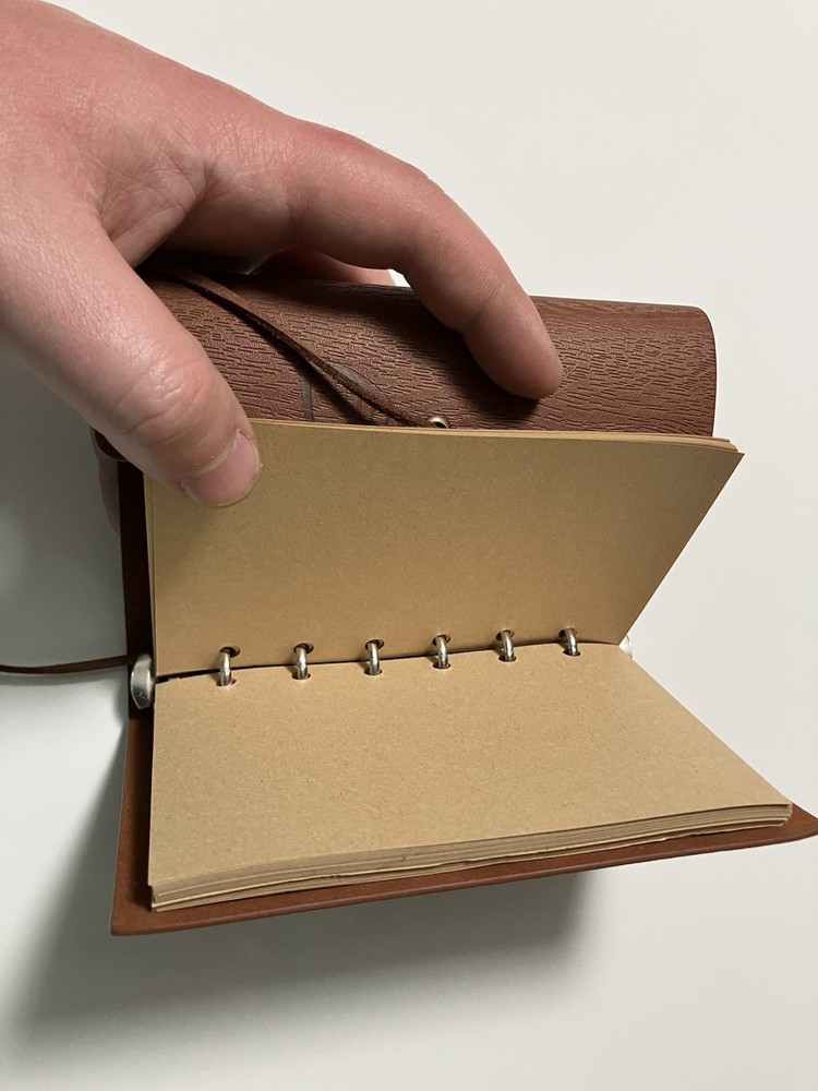 Faux Leather Journal Unused