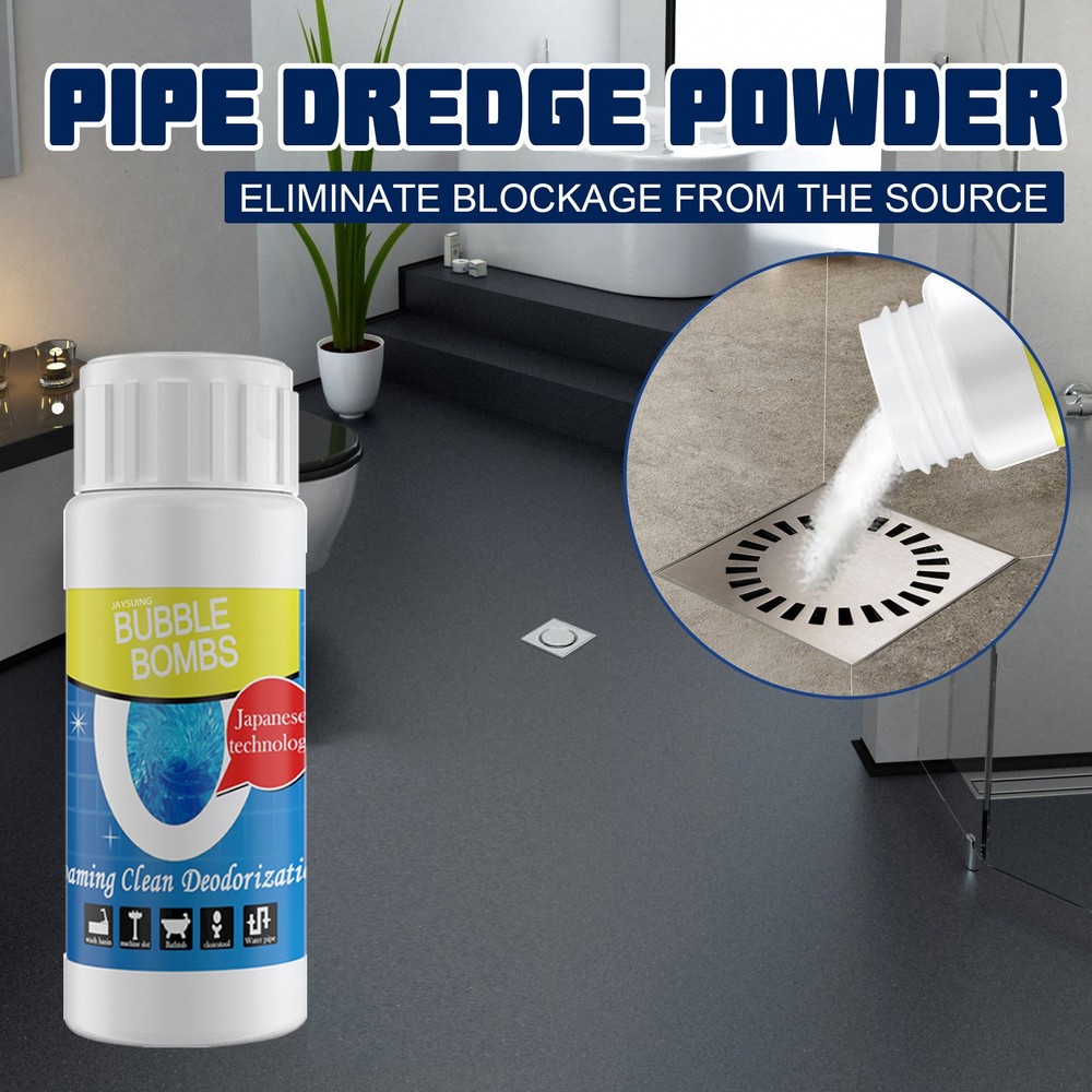 Pipe Dredging Powder – Kitchen Bathroom Blockage Cleaning Dredging Agent 🧹