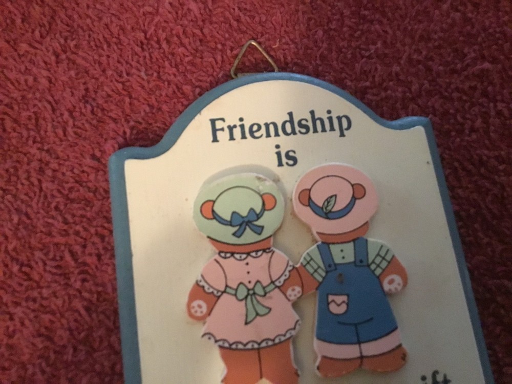 Wall Thermometer " Freidship is Life's Greatest Gift "