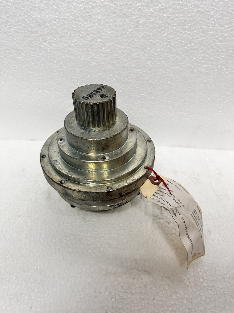 NOV LIMITER TORQUE FOR PIPE RACKING SYSTEM P/N :121238-200-0-200