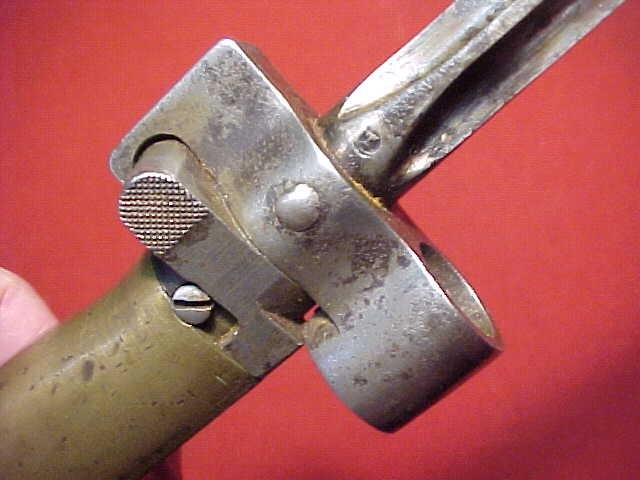 WWI FRENCH M1886/93/16/35 LEBEL RIFLE BAYONET ~ CRUCIFORM BLADE ~ ESTATE ITEM