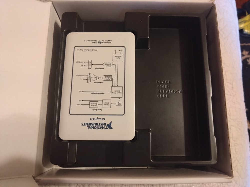 National Instruments NI myDAQ Student Data Aquisition Device + Extras - USED