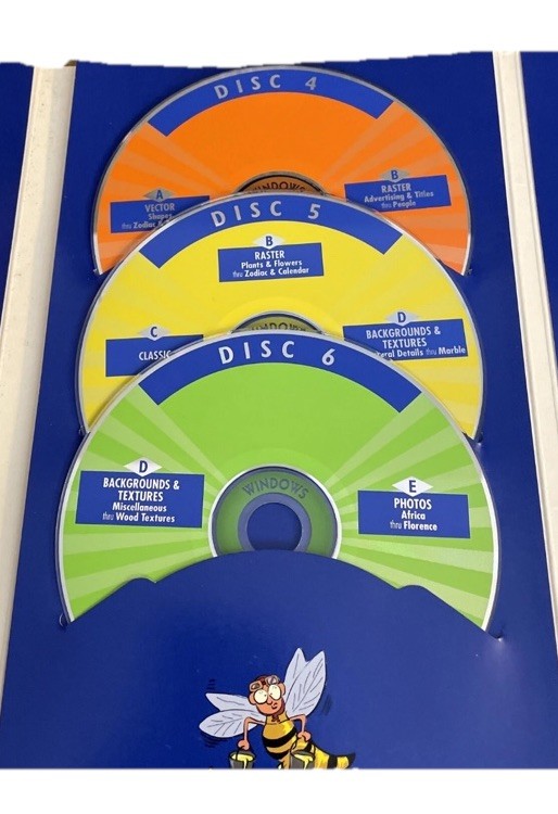 Art Explosion Clip Art Image Pack CD-ROM Portfolio 9 Discs Nova Development