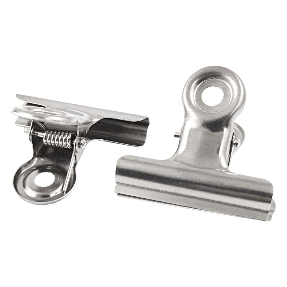 Office Stationery Document File Ticket 2.5" Width Binder Clips 5pcs