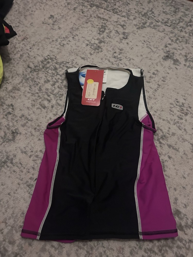 Louis Garneau Junior Comp Sleeveless Tri Candy Purple Junior Medium