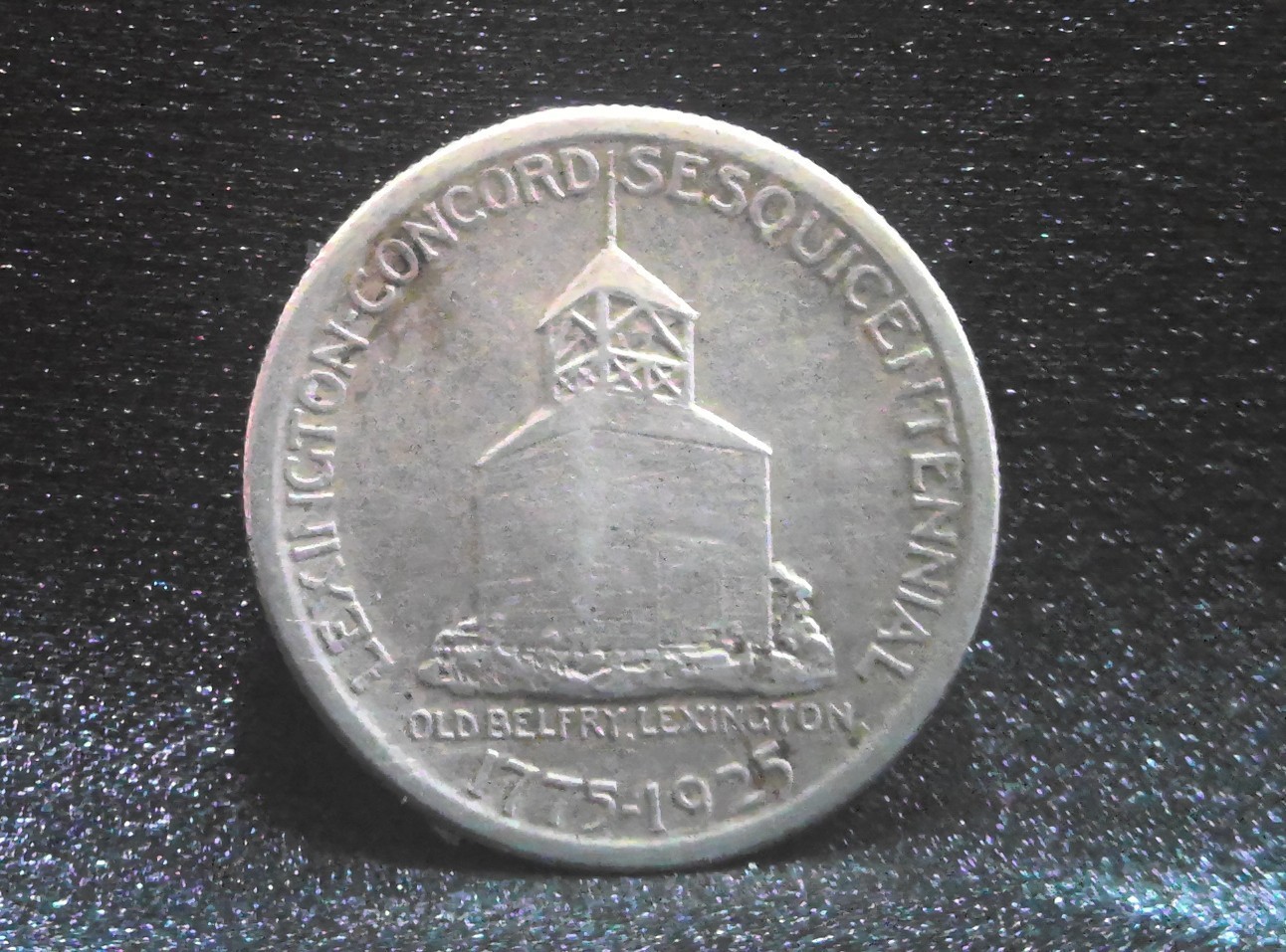 1925 Lexington Concord Sesquicentennial Silver Commemorative Half Dollar XF
