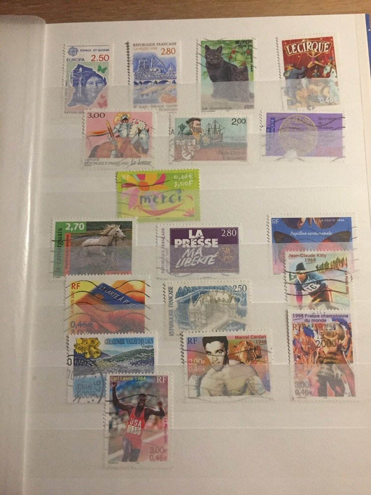 Complete 185 Stamp Binder Stamps