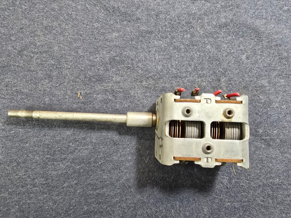 Heathkit SB-401 Transmitter Part - Driver Variable 2 Gang Capacitor with Bushing