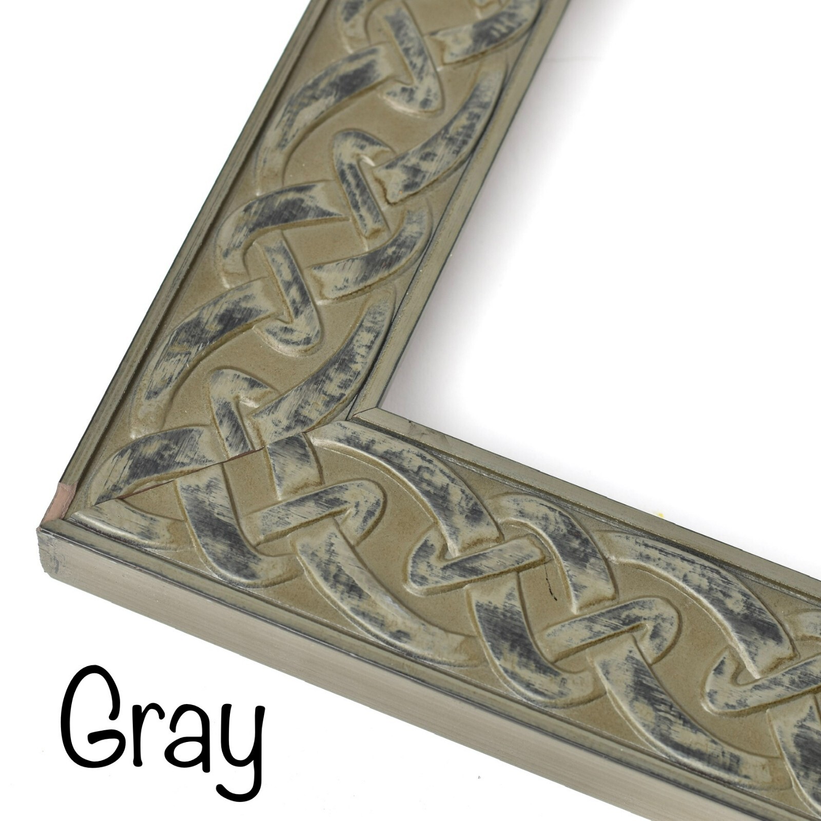 Irish Rustic Celtic Knot Picture Frame Celtic Home Decor Distressed Wood