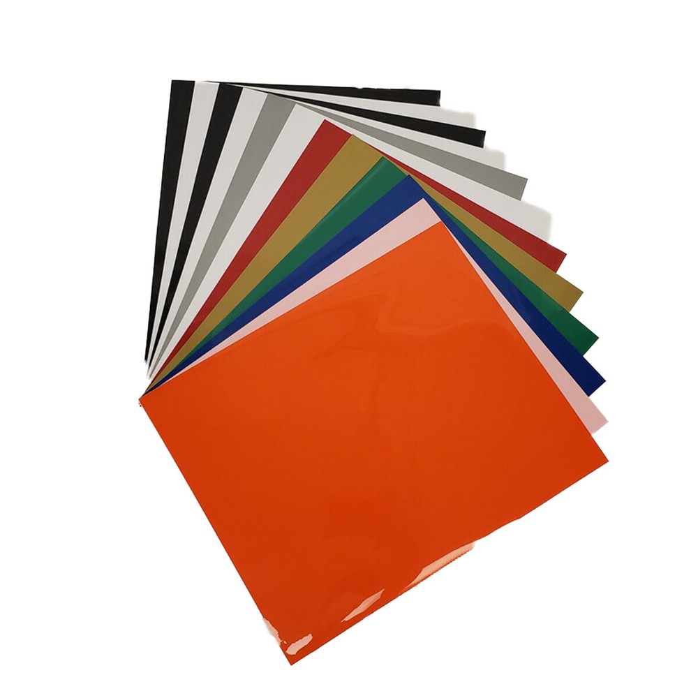 IRIS Heat Transfer Vinyl HTV 10"x 12" 12 Sheet Bundle