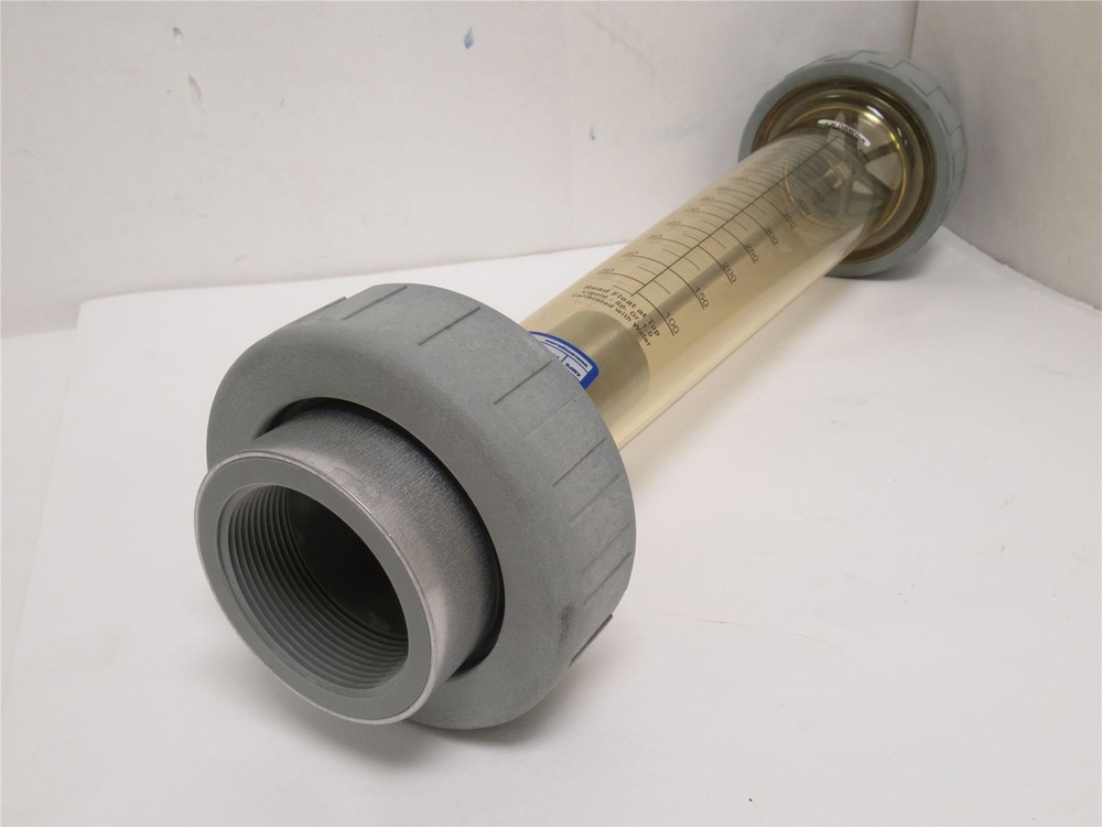 227617 New-No Box; Omega FL45206A InLine Variable Area Flow Meter; High Cap