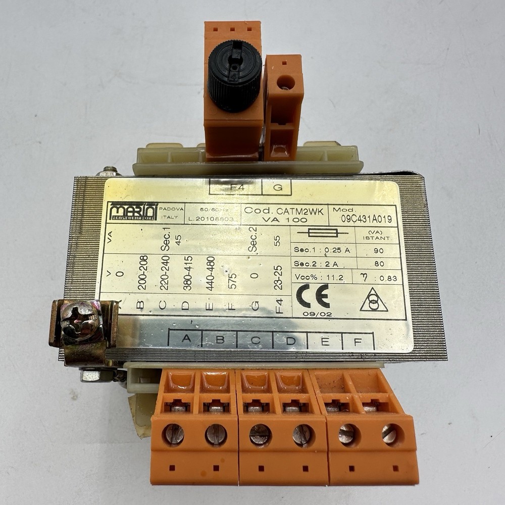Marini Transformer 09C431A019 - 480V & 24V