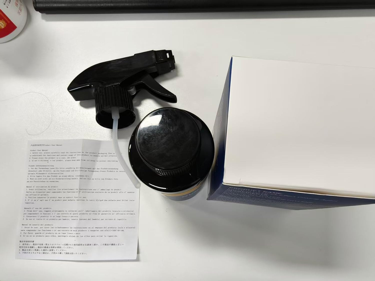 Car Quick Coating Spray, 2-Pack, Advanced Paint Protection, Vehicle Detailing Sh