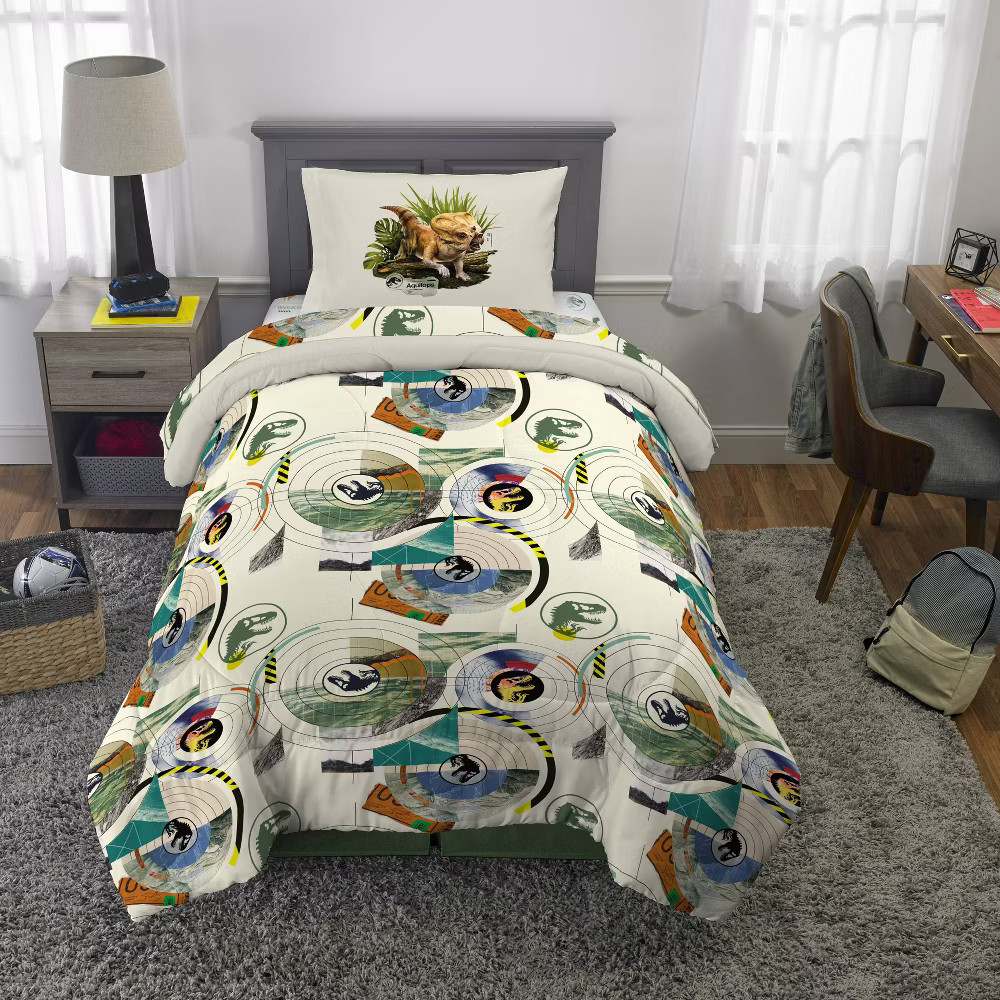 Twin Jurassic World Comforter