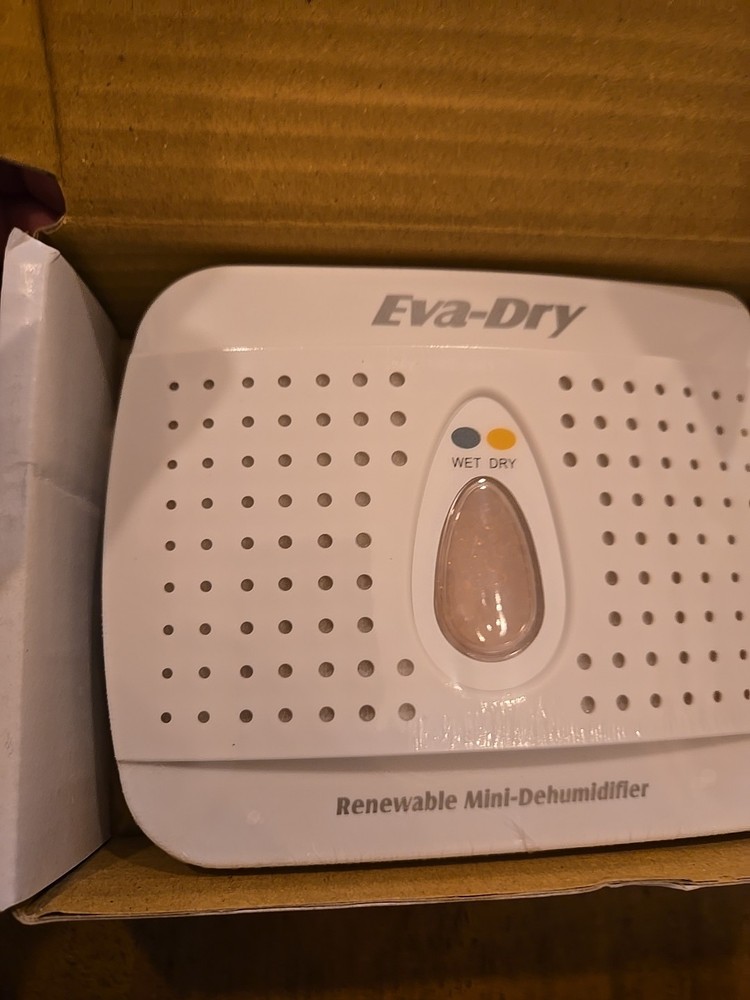 Eva-Dry Wireless Mini Dehumidifier, White (E-333)