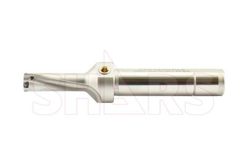 1PC 0.531" 3xD Coolant Through Indexable Drill + 2 SPMX Inserts !{