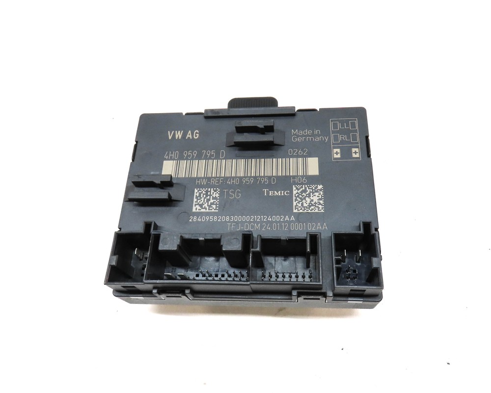 2012 AUDI A8 (D4 4H) REAR RIGHT DOOR CONTROL MODULE
