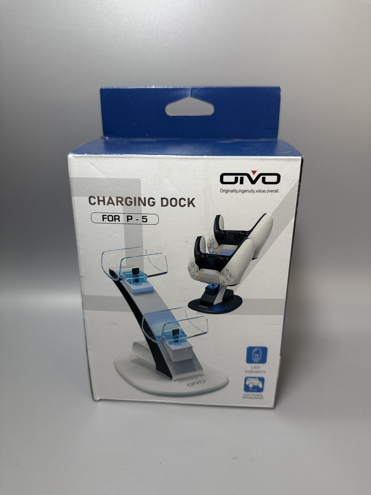 OIVO PS5 Wireless Controller Charging Dock Station Video Game Controller Charge