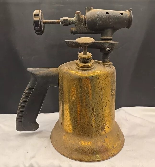 Vintage Antique Blow Torch