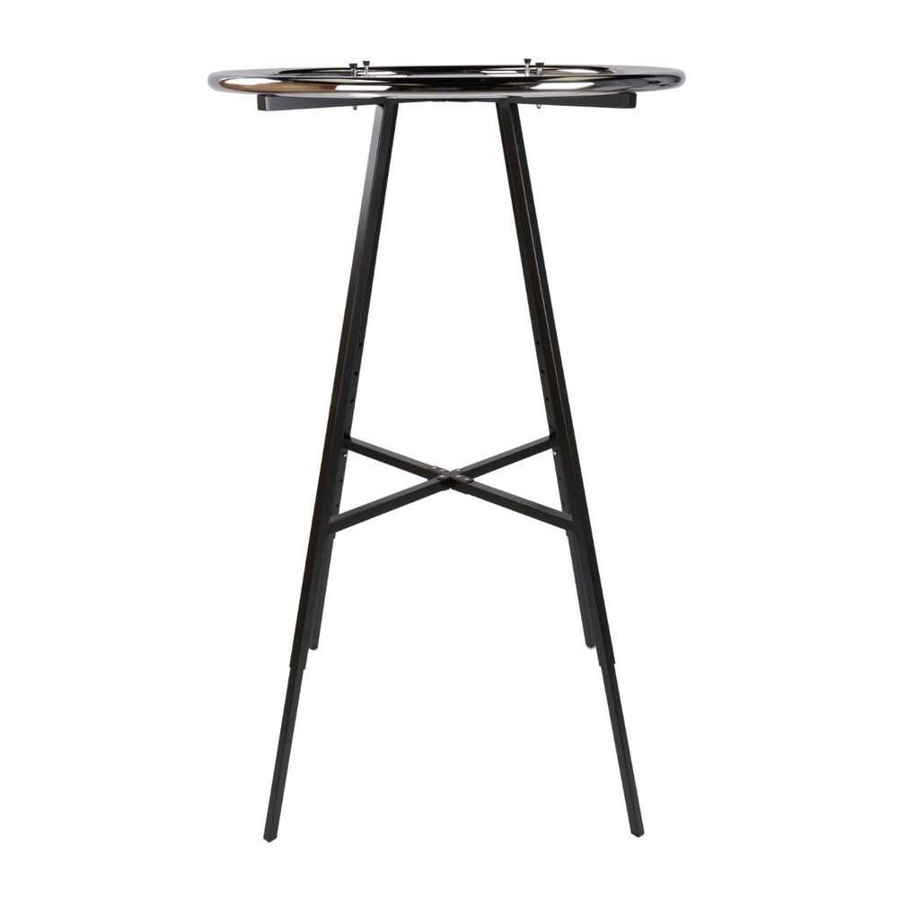 Black Round Clothing Rack (36" Diameter, 48"-72"H, 3" Increments)