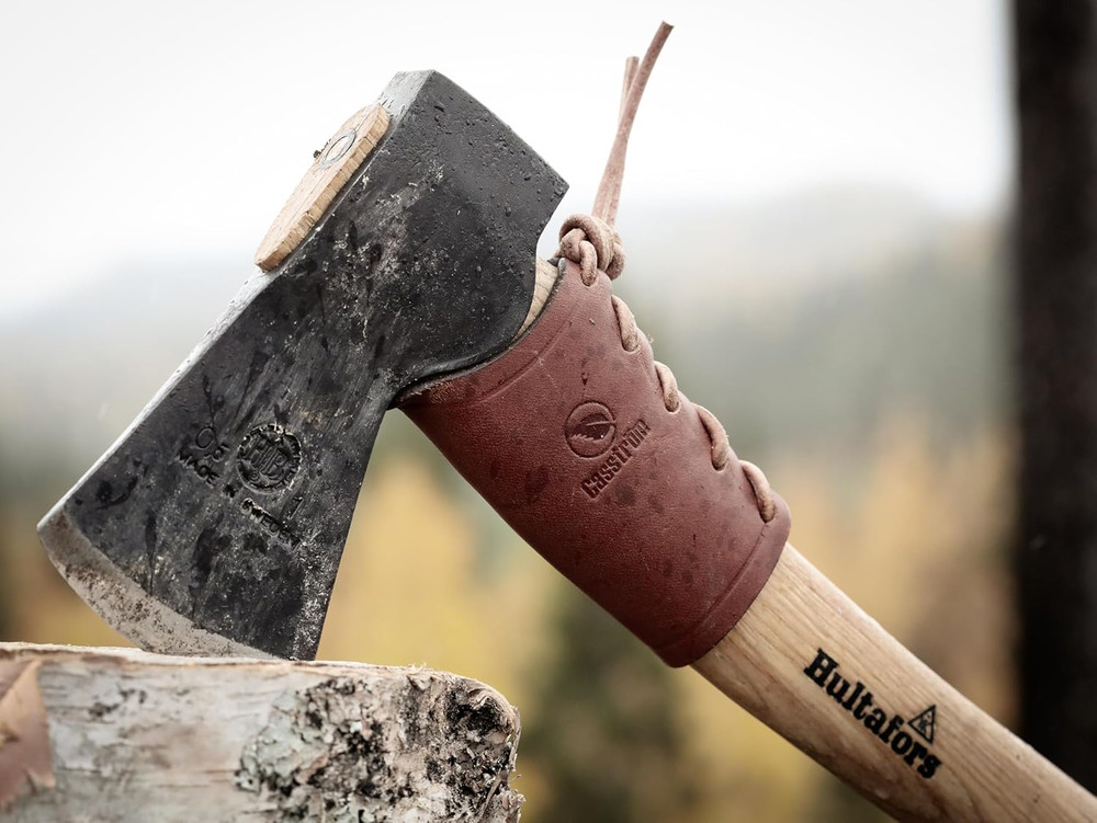 Overstrike Axe Guard Cognac Brown