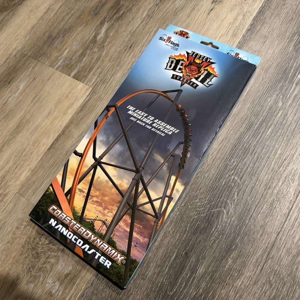 Six Flags Great Adventure Jersey Devil Nanocoaster CoasterDynamix Brand New