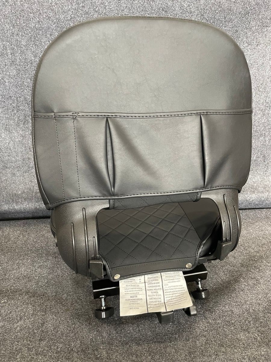 GOLDEN COMPANION Seat, Arms & Swivel Base for Mobility Scooters, No Hardware *