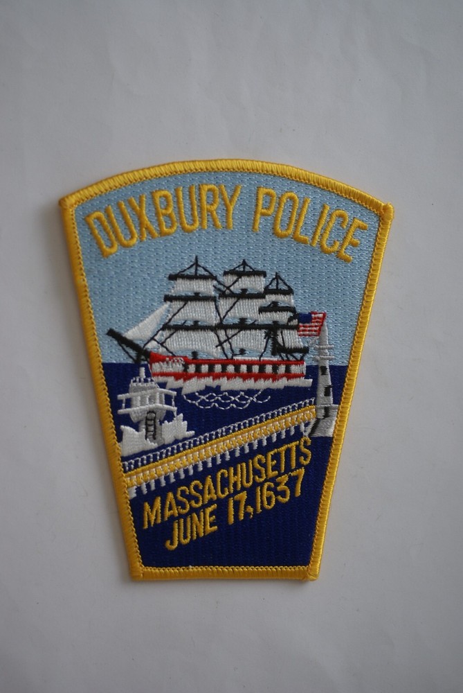 Duxbury Police patch, Massachusetts