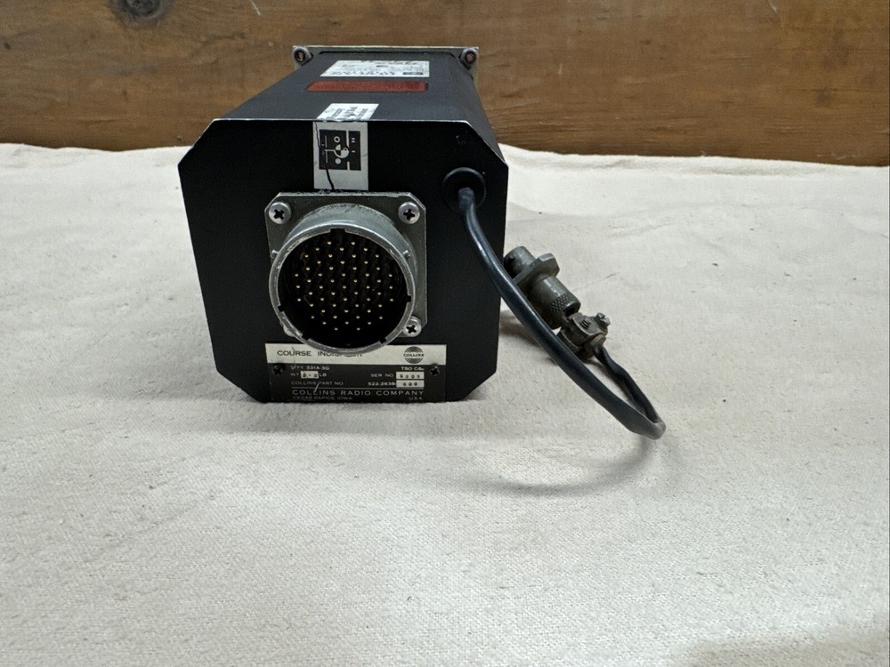 Collins 331A-3G Course Indicator, P/N: 522-2638-006