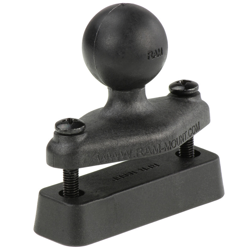 RAP-B-238-BU Composite Diamond Base with 1" Ball and Backing Plate