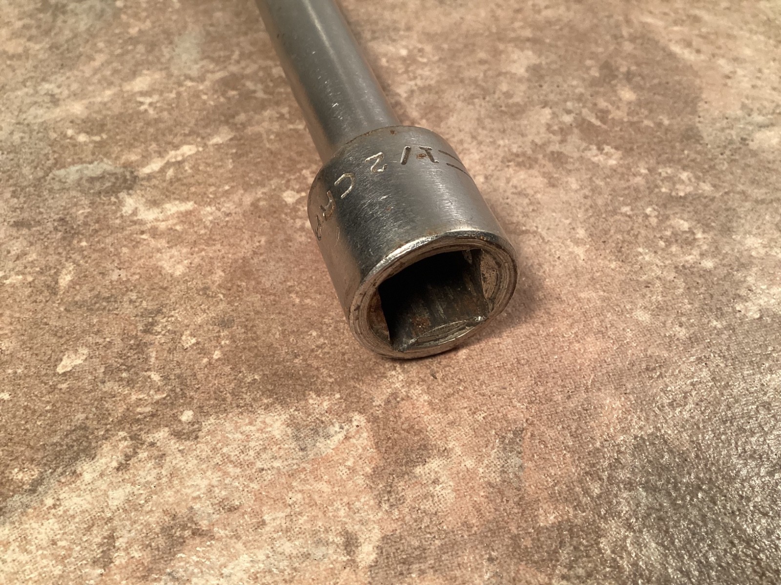 Vintage Craftsman Extension Bar =V= Series 1/2" Drive SAE 6" Forged Chrome USA