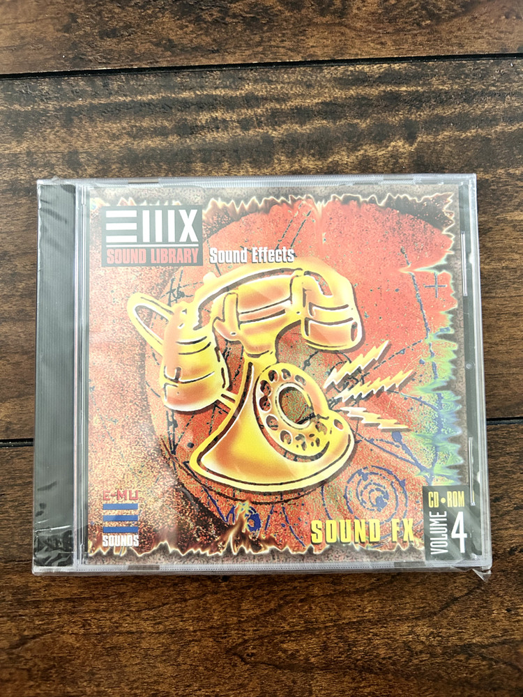 E-MU - EIIIX Sound Library Vol. 1, 2, and 4