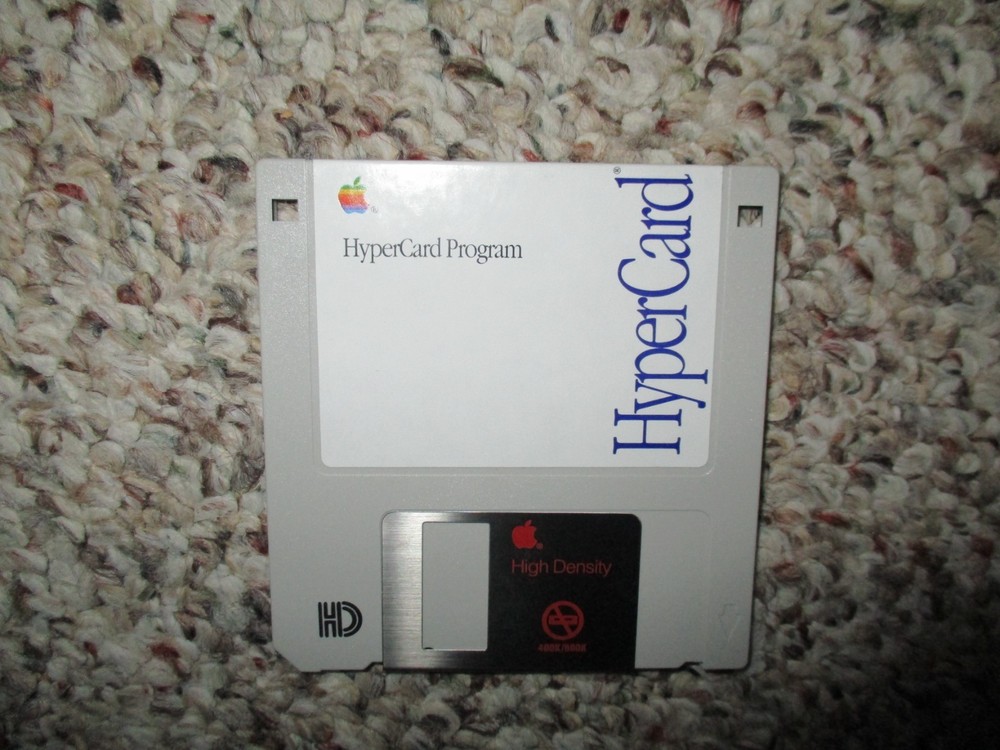 Apple Hypercard  690-5640-B, Version 2.0.2 Date 1990, 3.5" Floppy Disk