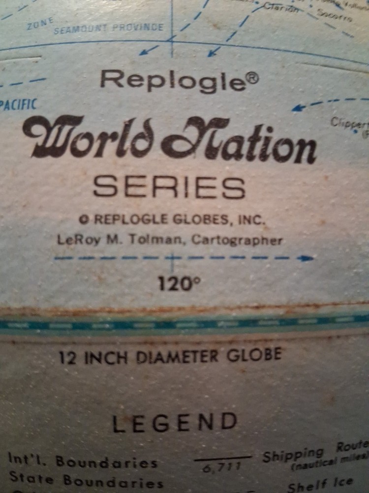 WORLD NATION SERIES  GLOBE