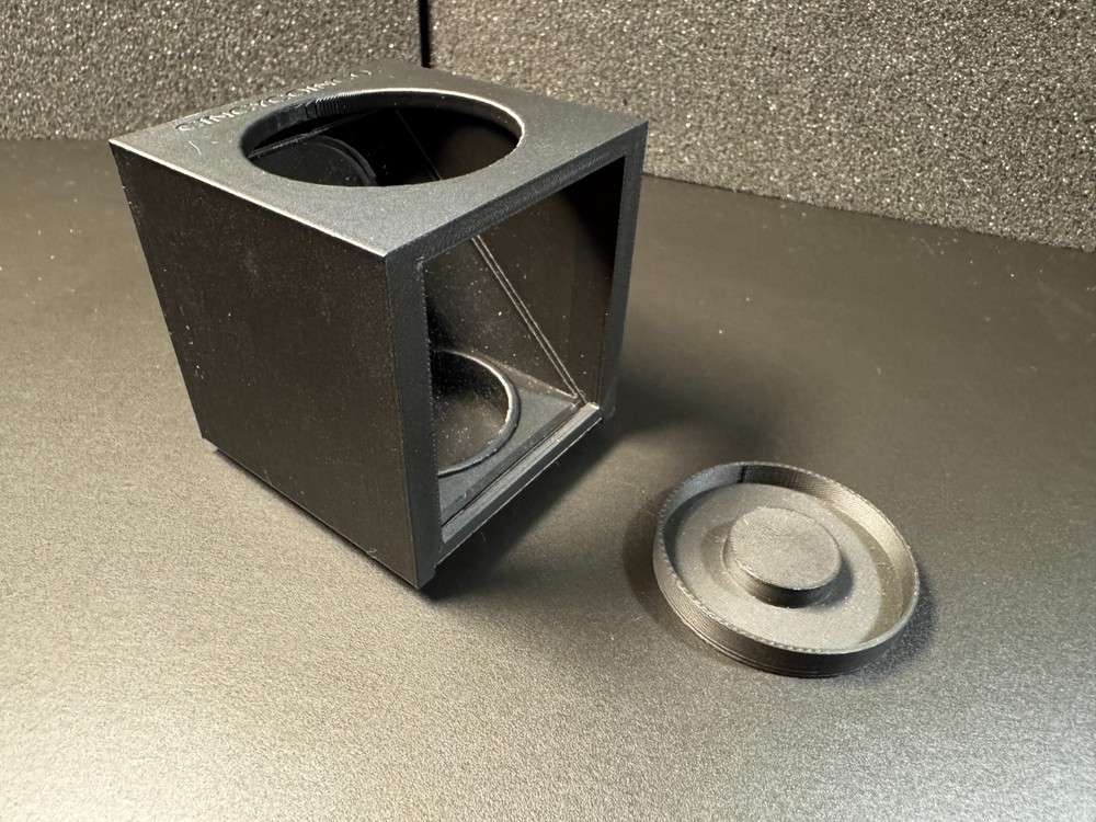 Axial Lighting Cube for Coin Photography - See Description