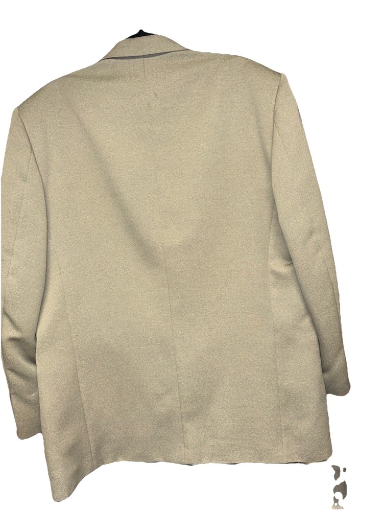 Luccessa Sports Coat 44 Tan Heather Polyester
