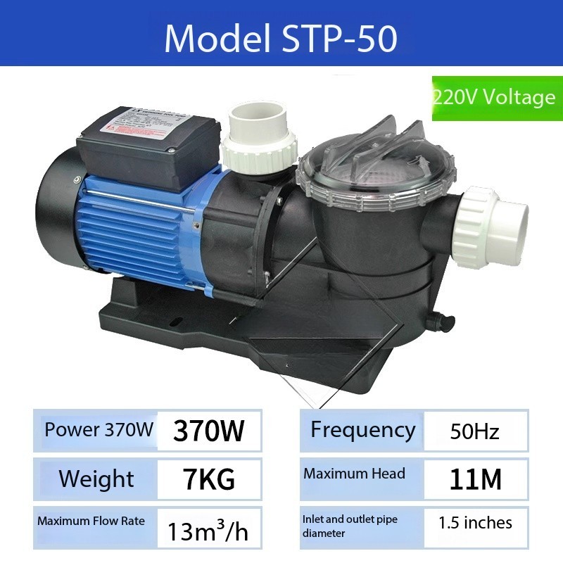 Fish Pond Circulating Water Pump Filter Pump Swimming Pool Circulating Pump