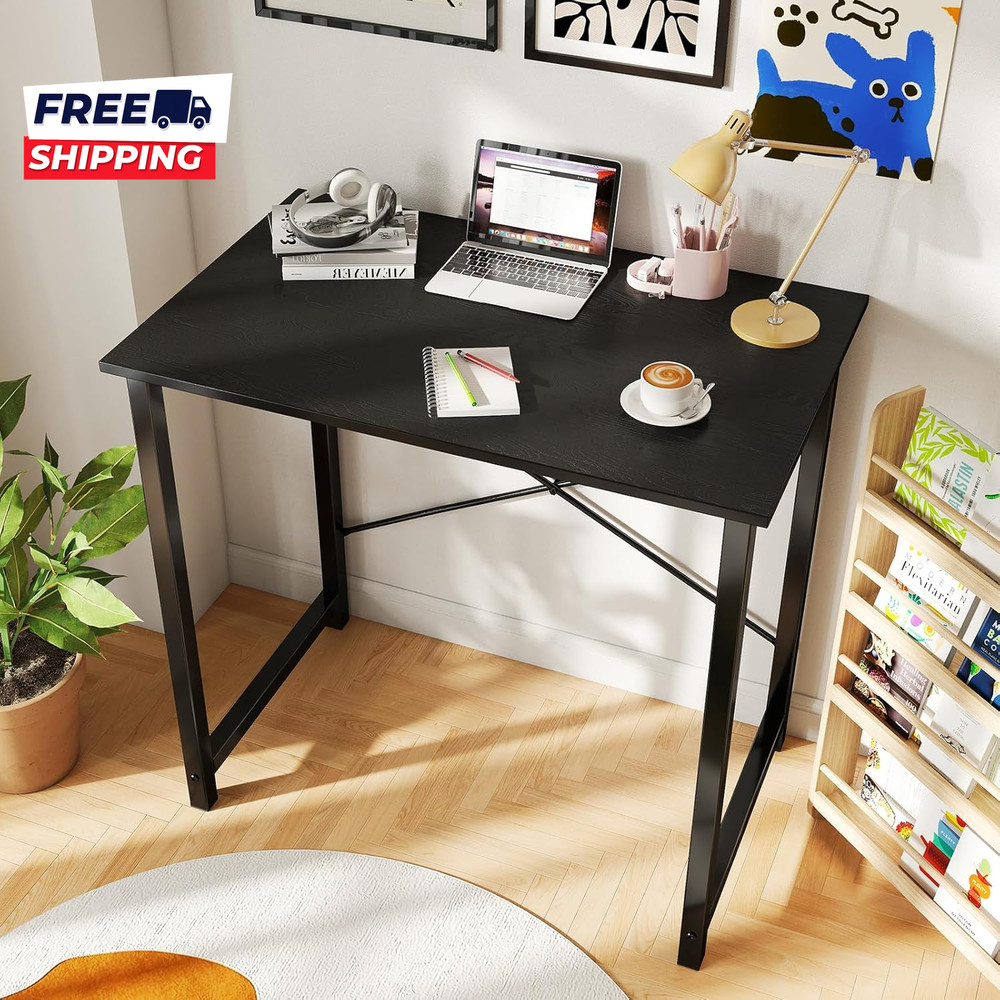 32 Inch Office Small Computer Desk Modern Simple Style Writing Study Work Table
