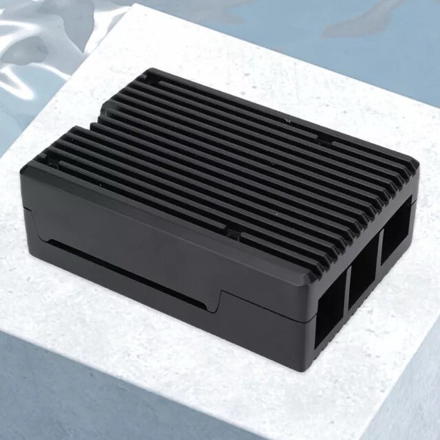 Raspberry Pi 5 Solid aluminum Heat Sink Case - Brand New!