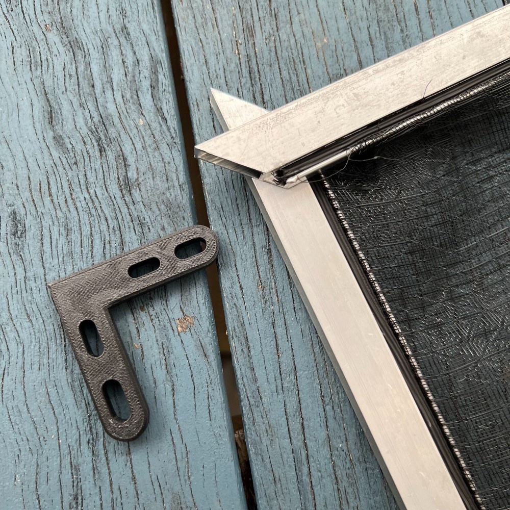 Aircon filter repair brackets