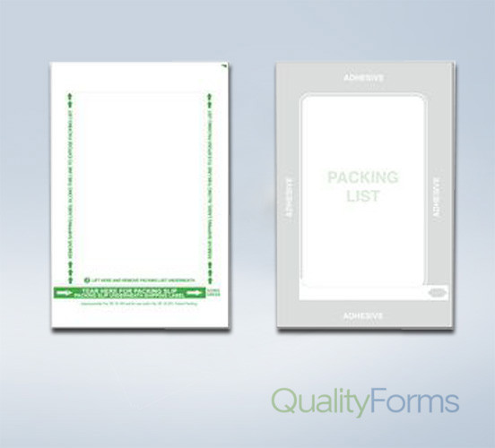 Duplex Laser 2 Up Shipping Label/ Packing Slip