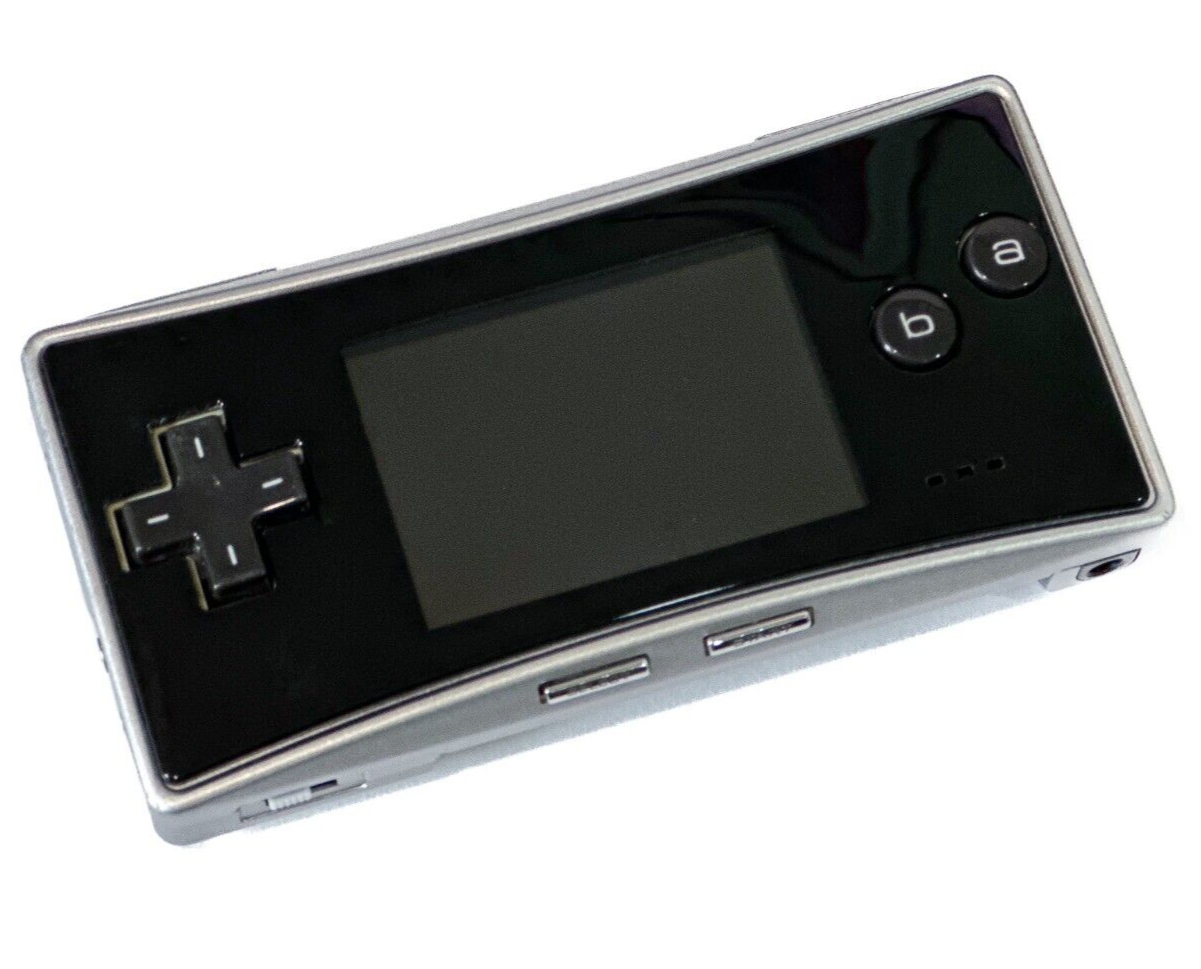 BRAND NEW Faceplate for Original Nintendo Game Boy Micro GBM Black
