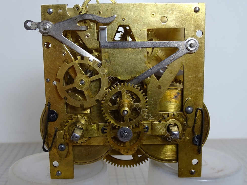 CLOCKWORK SUITABLE FOR A MANTEL CLOCK EXCELLENT OVERHAULED CONDITION