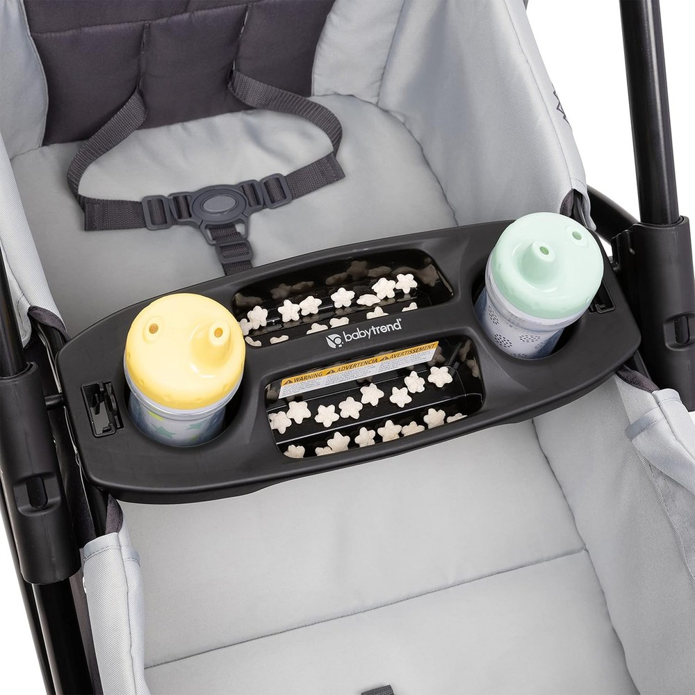 Baby Trend Expedition 2in1 Push/Pull Stroller Wagon w/ Canopy, Liberty Midnight