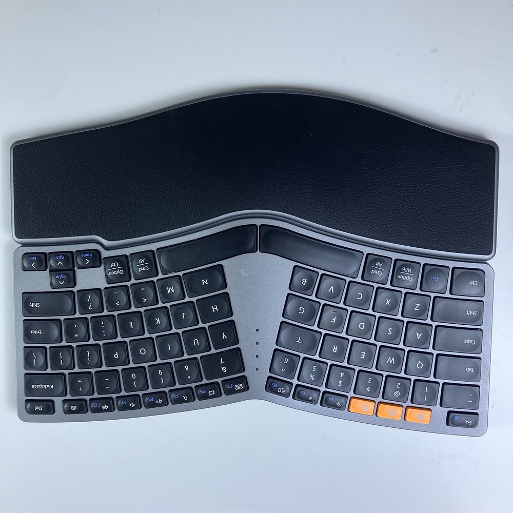 ProtoArc Bluetooth Ergonomic Keyboard Mouse Combo EKM04 Mini Compact Wireless