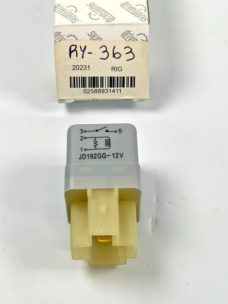 A/C Compressor Control Relay 20231 from Carquest xref. Standard # RY363