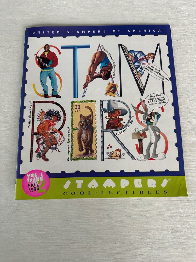 USPS Stampers Catalog Fall 1996 Volume 1 Stampers Cool-lectibles
